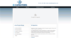 Desktop Screenshot of idcapacitors.com